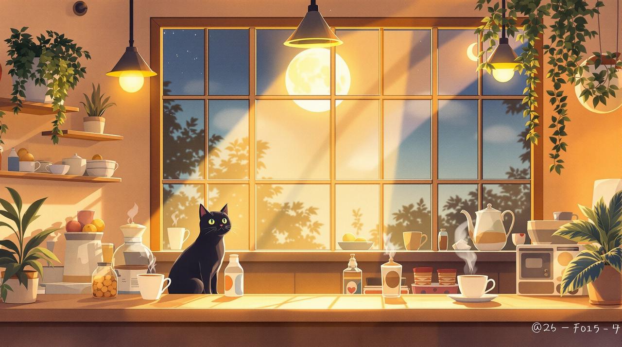 韩漫网精选 - 猫咪与月光咖啡馆