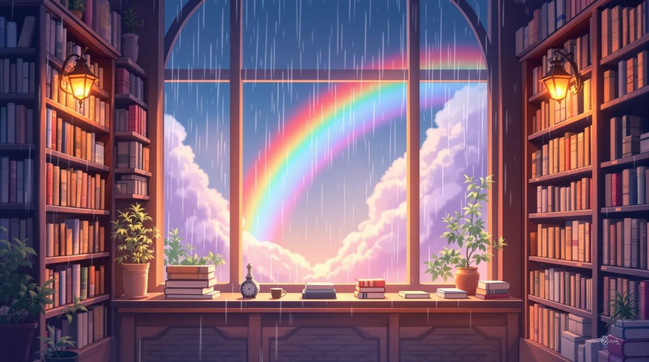 韩漫网精选 - 雨后的彩虹书社